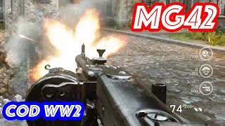 グロスフスMG42機関銃で BOTと遊ぶ【COD WW2】マック堺