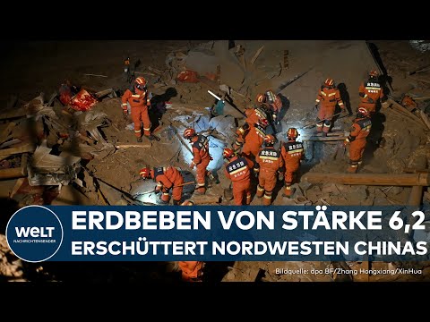 TRAGÖDIE IN CHINA: Mehr als 100 Tote nach schwerem Erdbeben in Provinz Gansu