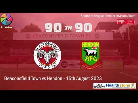 Beaconsfield 2-2 Hendon | 90in90 Highlights | 15th August 2023