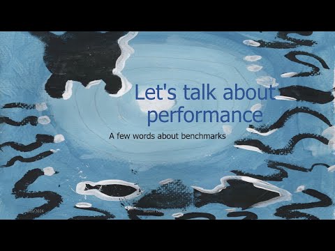 Lightning talk "Let's talk about performance" on PyConDE 2024