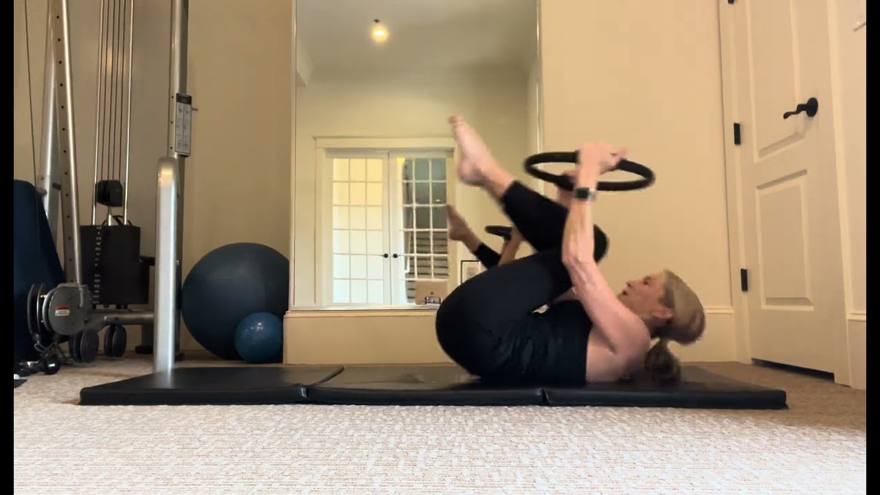 Rolling Like a Ball with Pilates Ring