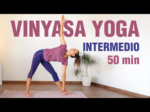 Clase de Vinyasa Yoga COMPLETA - nivel medio | Para apertura de pecho, chakra corazón | Anabel Otero