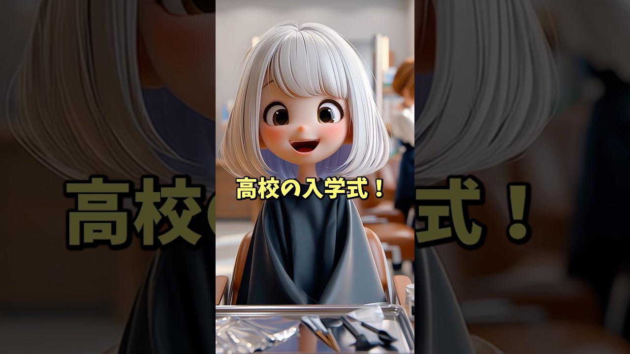 白い髪が大っ嫌いだったんだけど…