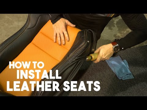 How to Install Leather Seats and Improve Fitment - LeatherSeats.com Tech Tips Video