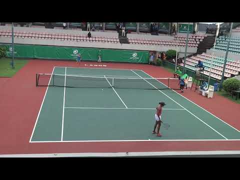Conny PERRIN Vs Riya BHATIA - Women's Singles Semi Final | Lagos Open 2018
