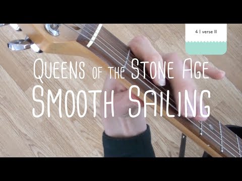 How to play Smooth Sailing Queens of the Stone Age | Guitar Lesson + free tab sheet