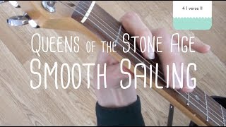 How to play Smooth Sailing Queens of the Stone Age | Guitar Lesson + free tab sheet