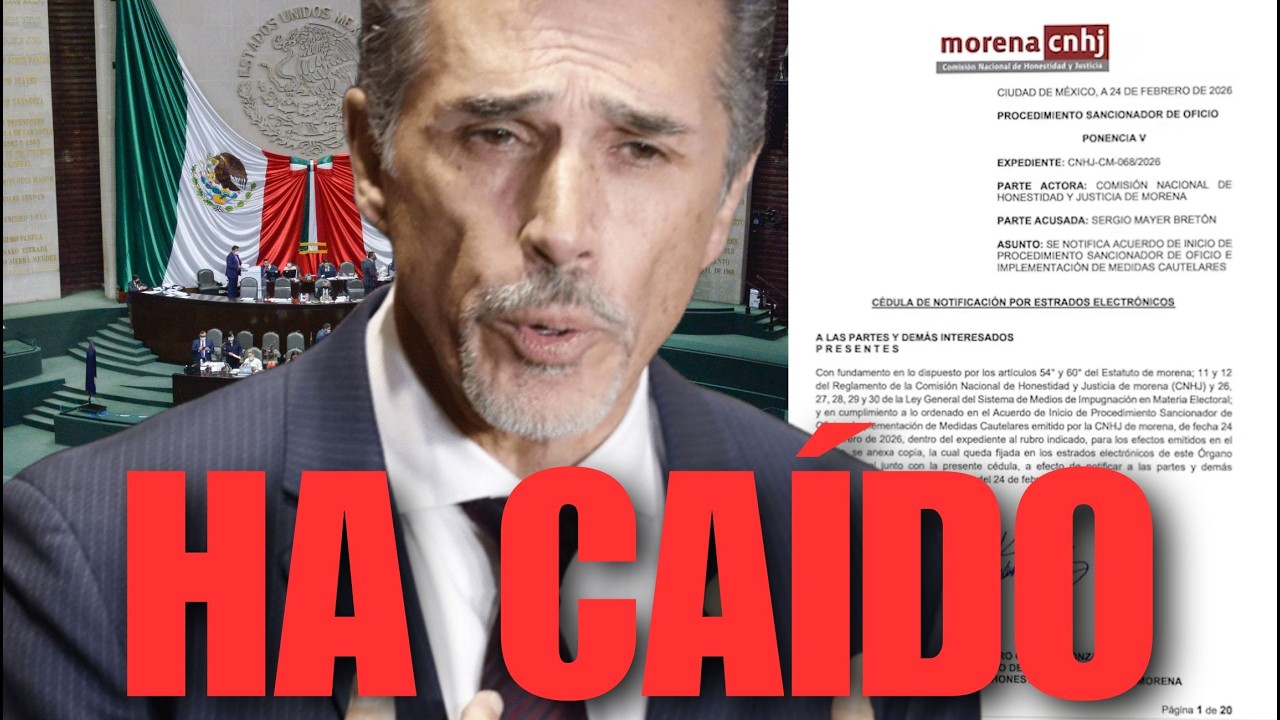 SERGIO MAYER HA CAÍDO