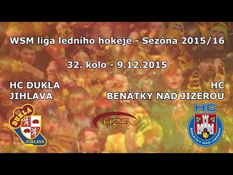 32. kolo (9.12.2015) HC Dukla Jihlava - HC Benátky nad Jizerou