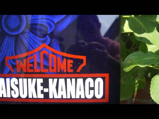 カスタムペイント　ウエルカムボード　バー＆シールド