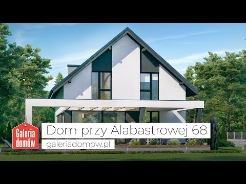 Projekt domu przy Alabastrowej 68 - GaleriaDomow.pl