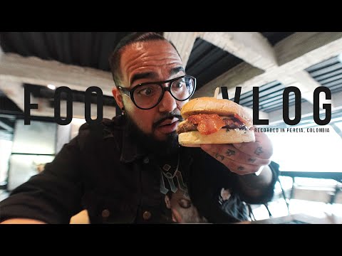Best Hamburger in Pereia, Colombia - Veredal Coffee and Food - Travel Vlog