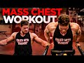 CHEST FOR MASS WORKOUT | TIPS FOR GROWTH