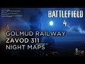 Nighttime Tank Battles and Dark Woodland Combat - Battlefield 4 CTE