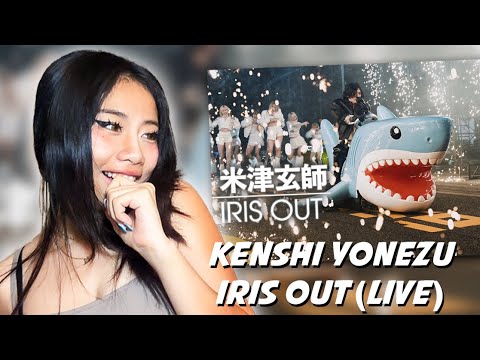 KENSHI YONEZU "IRIS OUT" - LIVE (FIRST TIME REACTION)