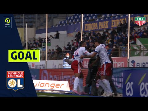 Goal Tino KADEWERE (12' - OLYMPIQUE LYONNAIS) RC STRASBOURG ALSACE - OLYMPIQUE LYONNAIS (2-3) 20/21
