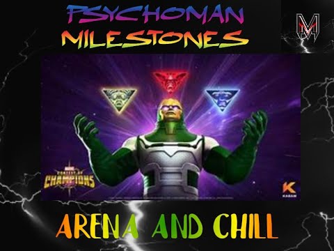 Marvel Contest of Champions - Psychoman Arena Milestones