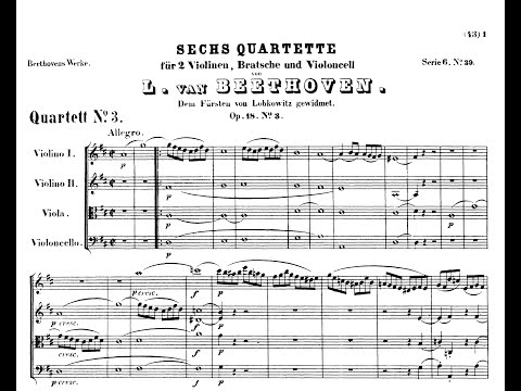 Video thumbnail for String Quartet No. 3 in D major (Op. 18, No. 3)