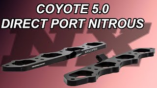 Dry Direct Port Nitrous Plate System Fits Select Ford 5.0L Coyote Engines [Without Bottle] - video thumbnail 2