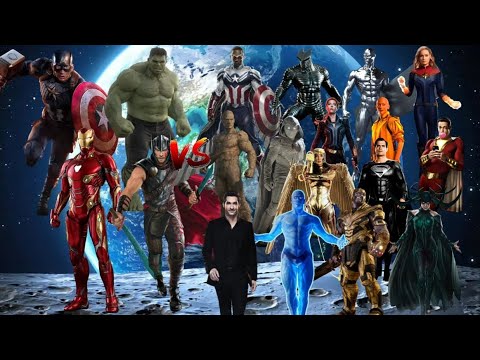 CAPTAIN AMERICA,HULK,IRON MAN & THOR vs MCU & DCU #marvel #daspacito #thor #capcut #ironman