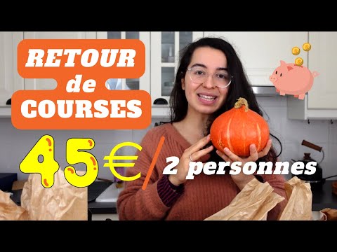 Courses PETIT BUDGET : Comment manger pas cher en magasin bio ?! 22€ par personne pour la semaine