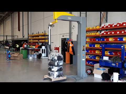 Banderoleuse à bras tournant semi-automatique Lybra Easy