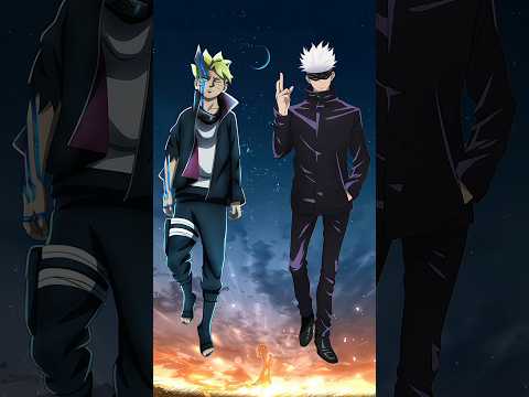 Boruto vs Gojo #boruto #gojo