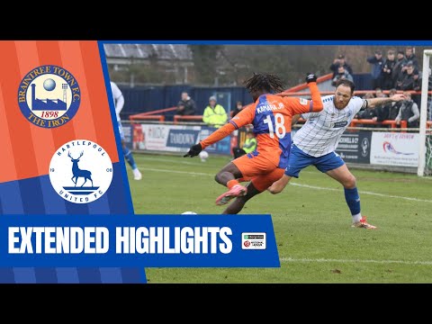 EXTENDED HIGHLIGHTS! Braintree Town 0-0 Hartlepool United (21/12/25)
