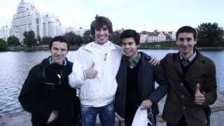 Dendi kneels down before fans @ TechLabs Cup Minsk 2013 (with Eng subs)