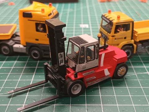1/87 RC Kalmar forklift
