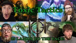 Toxic Tactics | Lands Fly Players Die | Epic EDH Showdown | Magic The Gathering Commander Gameplay