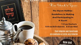 Download lagu The Siyum HaShas: Guidelines in Making and Participating in a Siyum mp3 Download lagu The Siyum HaShas: Guidelines in Making and Participating in a Siyum mp3