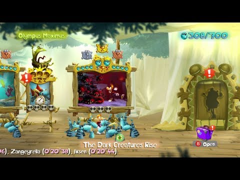 Walkthrough: Rayman Legends 100% - The Dark Creatures Rise