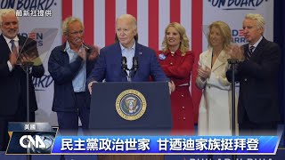 甘迺迪家族15人表態支持拜登 不挺自家人選總統