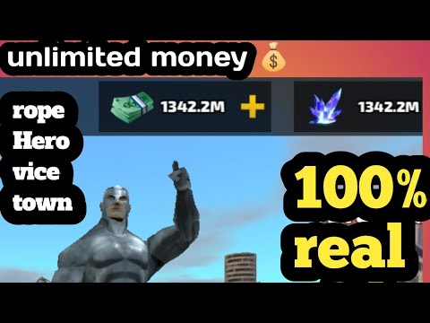 How to hack in rope Hero vice town_#unlimited money and diamond 💎@100% working video 2025 #how to 