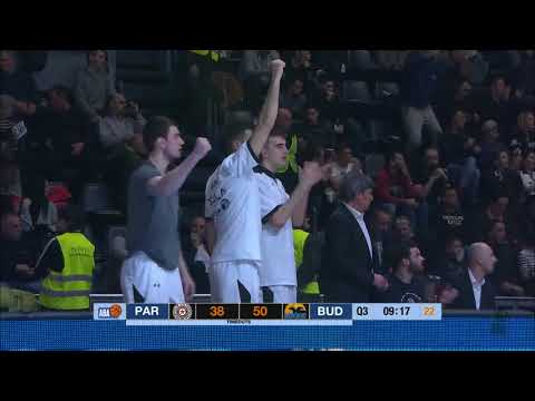 ABA Liga 2017/18 highlights, Round 21: Partizan NIS - Budućnost VOLI (4.3.2018)
