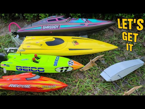 Epic Bash Day With My Mini & Mico Boats - Fast & Fun Rc Boats
