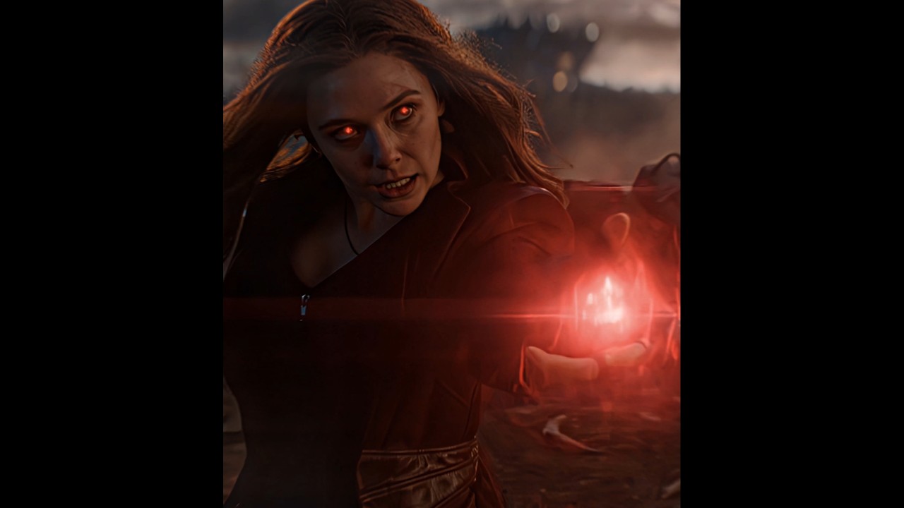She Was Cooking In Both Movies | Wanda Maximoff Edit | Song - Fragment #marvel #edit #shorts