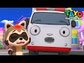 The Bad Raccoons Got Boo Boo | Tayo Ambulance Song | Tayo Checkup Song | Tayo the Little Bus