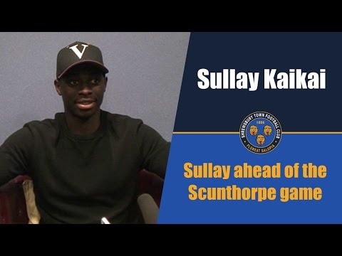 INTERVIEW | Sullay Kaikai pre Scunthorpe United (A) - Town TV