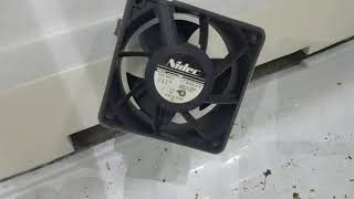 How to replace GE refrigerator evaporator fan if your fridge is not cold but freezer is