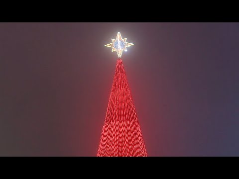 Шоу-программа пройдёт в новогоднюю ночь в Гомеле видео