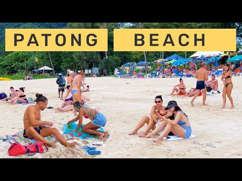 Phuket 2023 Patong Beach - Walking Tour Thailand