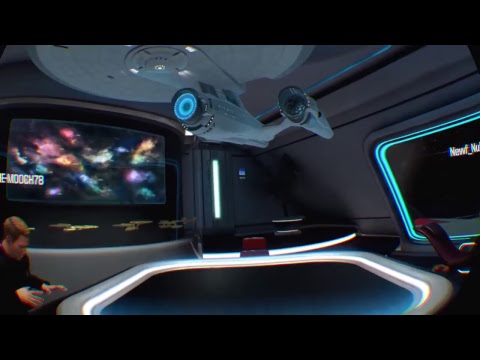 Jago,Mooch and the terminator himself Newf Nukem play star trek bridge crew!