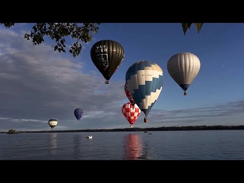 Kroatien richtet die vierte offene Heißluftballon-Meisterschaft in Prelog aus