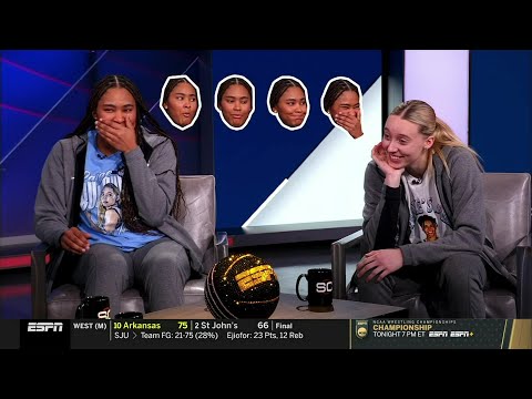 😂 Paige Bueckers, Azzi Fudd, Sarah Strong rapid fire questions | UConn Huskies Women's Basketball