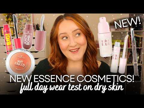 NEW ESSENCE COSMETICS! Full Face Of *NEW* Viral Makeup Wear Test & Review Silky Blur Foundation 2026
