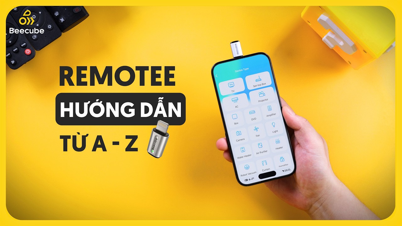 🔑 HƯỚNG DẪN SỬ DỤNG BEECUBE REMOTEE - ĐIỀU KHIỂN TỪ XA THÔNG MINH MINI