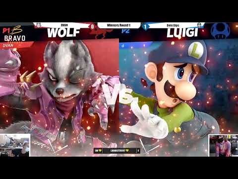 Saturday Smashdiac 1 [SSBU Tournament] - DVAN (Wolf) vs. Dole Dips (Luigi) Pools