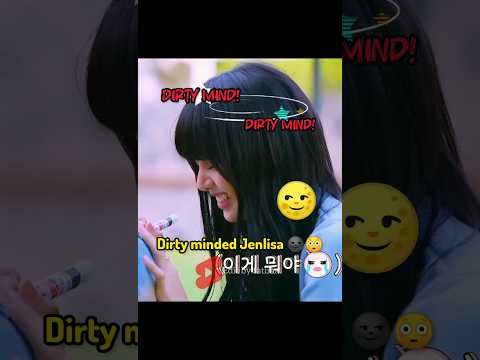 Dirty minded Jenlisa 🌚🤫 #blackpink #lisa #jennie #jisoo #shorts #100kview #viralvideo #youtubeshorts